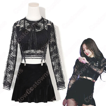 Jennie Kim キム ジェニ ジャズダンス衣装 Blackpink So Hot ステージ衣装 韓国 アイドル 衣装 セット Costowns Jennie Kim キム ジェニ ジャズダンス衣装 Blackpink So Hot ステージ衣装 韓国 アイドル 衣装 セット Costowns