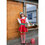 クリスマス衣装 サンタ衣装 メイド服 大人用 コスプレ衣装 サンタ テーマパーティー 衣装 赤いワンピース メイド喫茶店 クリスマス 仮装 コスチューム サンタ衣装 3