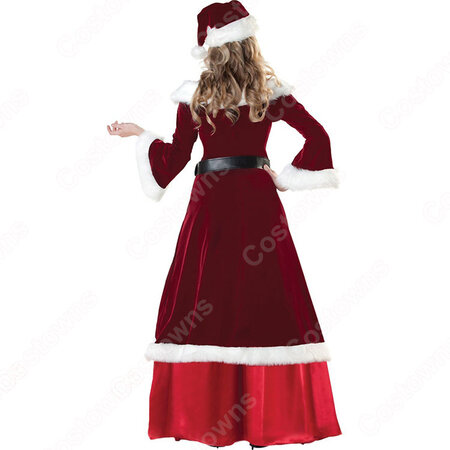 クリスマス サンタ衣装 サンタクロース コスプレ衣装 レディース セクシー 可愛い クリスマス衣装 サンタ テーマパーティー衣装 Costowns
