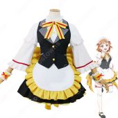 ラブライブ! 高海千歌（タカミチカ） メイド服 コスプレ衣装 『ラブライブ！サンシャイン!!×THEキャラSHOP』 メイド衣装 cosplay 仮装 変装(ゲーム• アニメコスプレ衣装でおすすめの商品)