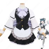 ラブライブ! 津島善子（ツシマヨシコ）メイド服 コスプレ衣装 『ラブライブ！サンシャイン!!×THEキャラSHOP』 メイド衣装 cosplay 仮装 変装(ゲーム• アニメコスプレ衣装でおすすめの商品)
