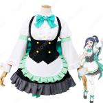 ラブライブ! 松浦果南（マツウラカナン） メイド服 コスプレ衣装 『ラブライブ！サンシャイン!!×THEキャラSHOP』 メイド衣装 cosplay 仮装 変装