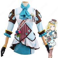ラブライブ！ 絢瀬絵里（あやせえり） アイスフレーバー編覚醒後 コスプレ衣装 cosplay 仮装 変装(Love Live!（ラブライブ!） コスプレ衣装)