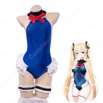 マリー・ローズ 水着 コスプレ衣装 『アズールレーン』 2Pコス・スク水風バトルスーツ cosplay 仮装 変装(アズールレーン コスプレ衣装)