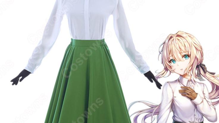ヴァイオレット・エヴァーガーデン 日常服 コスプレ衣装 - Costowns