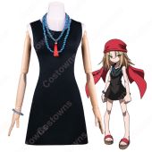 恐山アンナ (キョウヤマアンナ) コスプレ衣装 『シャーマンキング(SHAMAN KING)』 麻倉葉の嫁 cosplay 仮装 変装(ゲーム• アニメコスプレ衣装でおすすめの商品)