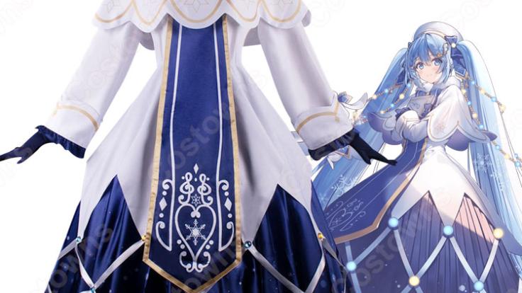 雪ミク（初音ミク） 2021衣装 ラビット・ユキネ コスプレ衣装