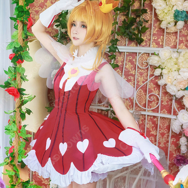 木之本桜 (きのもとさくら) OP2 バトルコスチューム コスプレ衣装