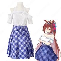 ウマ娘 ダイワスカーレット 日常服 コスプレ衣装 『ウマ娘 プリティーダービー』 私服 cosplay 仮装 変装(ウマ娘 プリティーダービー コスプレ衣装)
