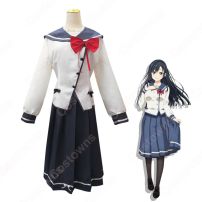 俺好き 三色院菫子 (さんしょくいんすみれこ) コスプレ衣装 『俺を好きなのはお前だけかよ』 西木蔦高校 女子制服 パンジー cosplay 仮装 変装(その他 コスプレ衣装)