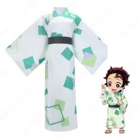 竈門炭治郎 (かまどたんじろう) 浴衣 コスプレ衣装 【鬼滅の刃】夏祭り cosplay 仮装 変装(鬼滅の刃 コスプレ衣装)