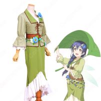 Love Live! 園田海未（そのだ うみ） 妖精の国編 覚醒前 コスプレ衣装 『ラブライブ！』 cosplay 仮装 変装(Love Live!（ラブライブ!） コスプレ衣装)