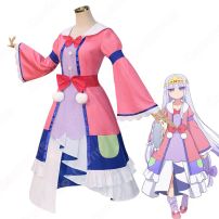 スヤリス姫 コスプレ衣装 アニメ『魔王城でおやすみ』 オーロラ・栖夜・リース・カイミーン cosplay 仮装 変装(魔王城でおやすみ (まおうじょうでおやすみ) コスプレ衣装)