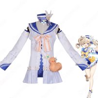 バーバラ・ペッチ 水着 コスプレ衣装 『原神(げんしん)』 サマータイムスパークル 夏服 cosplay 仮装 変装(原神 コスプレ衣装)