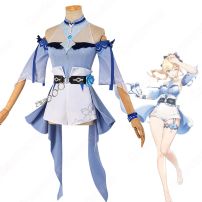 ジン・グンヒルド 海風の夢 コスプレ衣装 『原神(げんしん)』 新コスチューム 夏服 cosplay 仮装 変装(原神 コスプレ衣装)