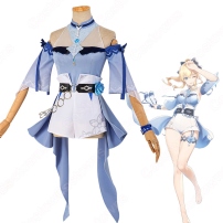 ジン・グンヒルド 海風の夢 コスプレ衣装 『原神(げんしん)』 新コスチューム 夏服 cosplay 仮装 変装(202×202)