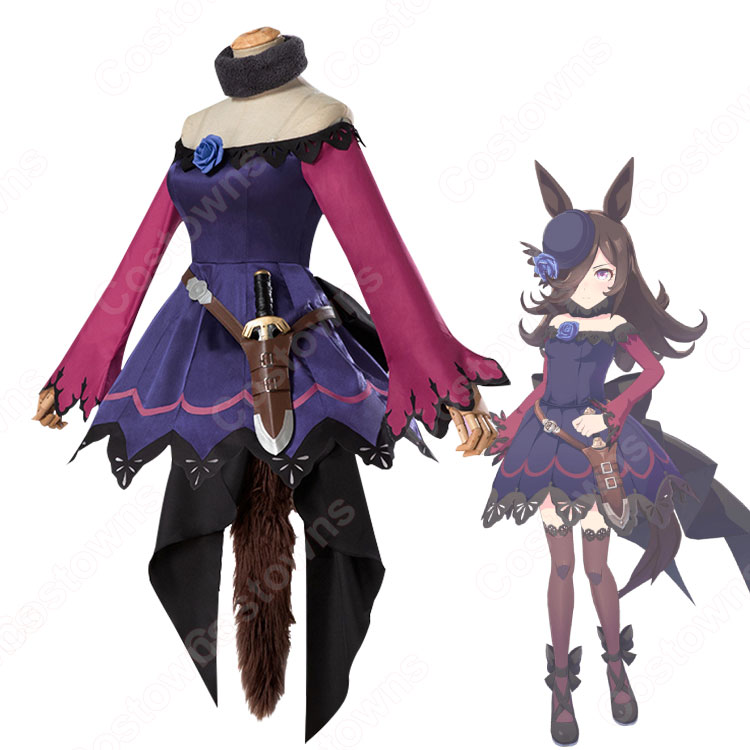 ウマ娘 ライスシャワー 勝負服 コスプレ衣装 『ウマ娘 プリティー
