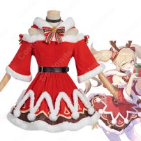 バーバラ クリスマス コスプレ衣装 『原神(げんしん)』cosplay 仮装 変装(原神 コスプレ衣装)
