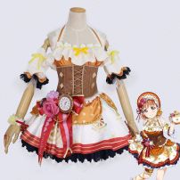 LoveLive! 高海千歌（タカミチカ） バレンタイン編 覚醒後 コスプレ衣装 『ラブライブ！サンシャイン！！』 夢のバレンタイン あなたのメイド cosplay 仮装 変装(Love Live!（ラブライブ!） コスプレ衣装)