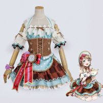 LoveLive! 渡辺曜（ワタナベヨウ） バレンタイン編 覚醒後 コスプレ衣装 『ラブライブ！サンシャイン！！』 夢のバレンタイン cosplay 仮装 変装(Love Live!（ラブライブ!） コスプレ衣装)