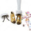 白猫プロジェクト×リゼロ ラム コスプレ靴 『Re:ゼロから交わる白猫生活2』 クリスマス コスプレ用 ブーツ 道具 コスプレ ブーツ（靴） 0