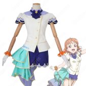 スクスタ Aqours 全員 コスプレ衣装 『ラブライブ! スクールアイドルフェスティバル ALL STARS』黒澤ルビィ 国木田花丸 黒澤ダイヤ 渡辺曜 高海千歌 津島善子 小原鞠莉 桜内梨子 松浦果南 cosplay 仮装 変装(ゲーム• アニメコスプレ衣装でおすすめの商品)