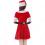 クリスマス コスプレ衣装 サンタ衣装 レディース ワンピース クリスマス衣装 赤 サンタ衣装 3