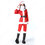 サンタクロース コスプレ衣装 レディース 長袖 上下セット コスチューム サンタクロース 仮装 変装 大人用 サンタ衣装 0