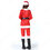 サンタクロース コスプレ衣装 レディース 長袖 上下セット コスチューム サンタクロース 仮装 変装 大人用 サンタ衣装 4