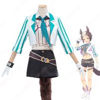 ウマ娘 メジロライアン 勝負服 コスプレ衣装 『ウマ娘 プリティーダービー』 cosplay 仮装 変装(ウマ娘 プリティーダービー コスプレ衣装)