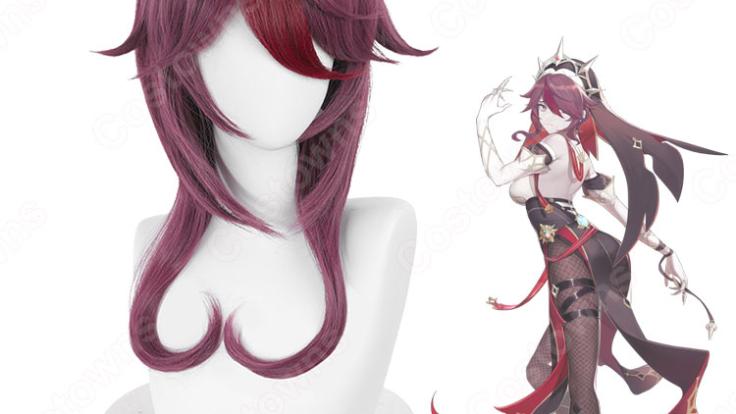 原神 コスプレ 衣装 ロサリア 同人メイド ウィッグ セット 原神 コスプレ 衣装 ロサリア 同人メイド ウィッグ セット