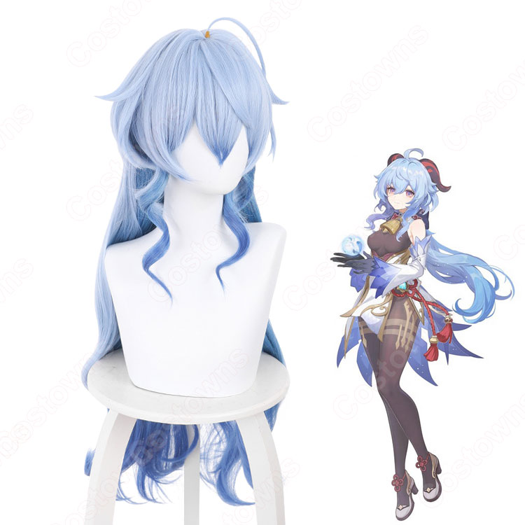 原神　甘雨　コスプレ衣装 ウィッグ付き Amazon.co.jp: 原神（Genshin） 甘雨 かんう コスプレ 衣装/(ウィッグ
