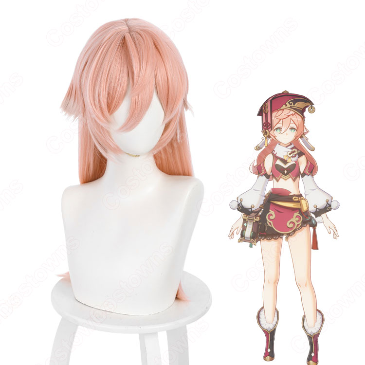 【原神】煙緋 コスプレ衣装 靴・ウィッグ付き M 即納] 煙緋 コスプレ衣装+靴+ウィッグ 原神 Genshin 【公式通販】