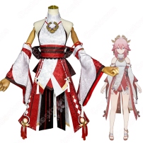 八重神子(やえみこ) / 八重桜 コスプレ衣装 『原神(げんしん)』 雷電将軍 cosplay 仮装 変装(202×202)