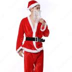 サンタ衣装 サンタクロース コスプレ衣装 メンズ 長袖 クリスマス衣装 サンタ テーマパーティー衣装 大人用 男性用