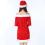 サンタ衣装 クリスマス衣装 サンタクロース コスプレ衣装 レディース セクシー衣装 雪ポイント柄 ワンピース 大人用 サンタ衣装 3