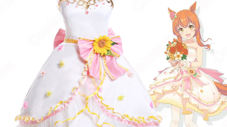 最も優遇 ウマ娘 プリティーダービー 重炮 マヤノトップガン 花嫁 風 コスプレ衣装 Cosplay コスチューム 変装 仮装 ハロウィン 最新モデルが入荷 Www Flixel Org