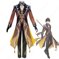 鍾離(ショウリ) コスプレ衣装 『原神(げんしん)』 璃月 往生堂 先生 cosplay 仮装 変装(原神 コスプレ衣装)