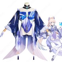 珊瑚宮心海(さんごのみやここみ) コスプレ衣装 『原神(げんしん)』 稲妻 海祇島 現人神の巫女 cosplay 仮装 変装(原神 コスプレ衣装)