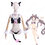 ショコラ バニラ メイド水着 コスプレ衣装 『ネコぱら』 cosplay 仮装 変装 ネコぱら 0