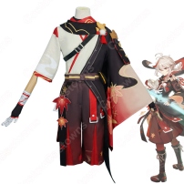 楓原万葉 (かえではらかずは) コスプレ衣装 『原神(げんしん)』 稲妻 南十字船隊 cosplay 仮装 変装(202×202)