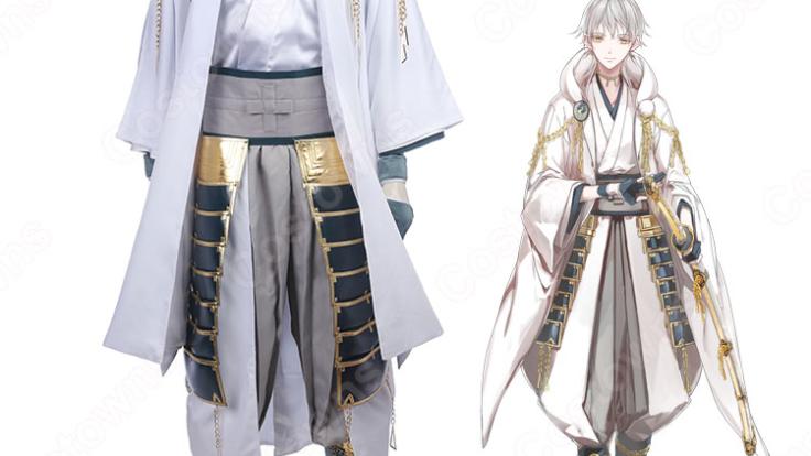 売れ済公式店 刀剣乱舞出陣服鶴丸国永cos服甲冑コスプレ現物鶴丸童爺