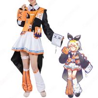 鏡音リン・レン コスプレ衣装 鏡音リン(カガミネリン) 鏡音レン(カガミネレン) cosplay 仮装 変装(鏡音リン・レン コスプレ衣装)