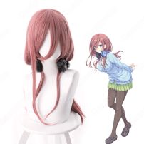 中野三玖（ナカノミク） コスプレウィッグ 『五等分の花嫁（ごとうぶんのはなよめ）』 耐熱かつら cosplay wig 通販(コスプレウィッグ)