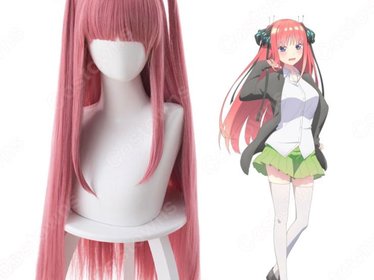五等分の花嫁 中野二乃 コスプレ フルセット ウィッグ付き Amazon.co.jp: ウィッグ付 五等分花嫁 中野 一花 中野二乃 中野