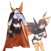 アンバー ハロウィン コスプレ衣装 『原神(げんしん)』 モンド 西風騎士団 偵察騎士 ウサギ伯爵 cosplay 仮装 変装(原神 コスプレ衣装)