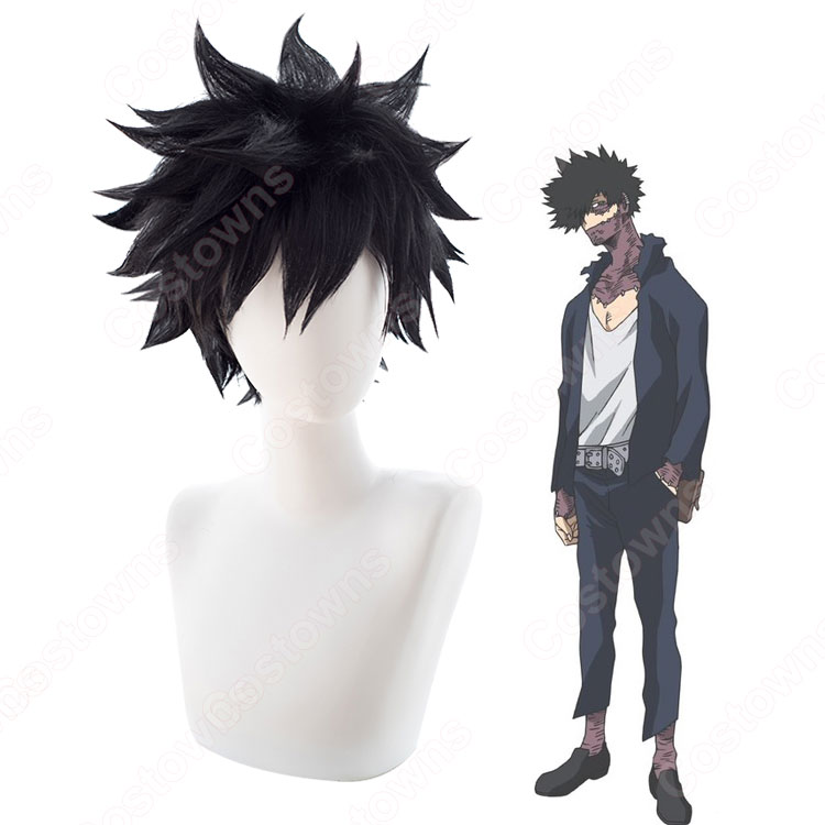 ヒロアカ　荼毘　ウィッグ 荼毘（ダビ） コスプレウィッグ 『僕のヒーローアカデミア（ぼくの