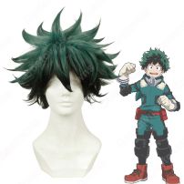 緑谷出久（ミドリヤイズク） コスプレウィッグ 『僕のヒーローアカデミア（ぼくのヒーローアカデミア）』 耐熱かつら cosplay wig 通販(コスプレウィッグ)