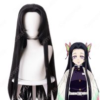 胡蝶カナエ（こちょうかなえ） コスプレウィッグ 『鬼滅の刃（きめつのやいば）』 黒 耐熱かつら cosplay wig 通販(コスプレウィッグ)