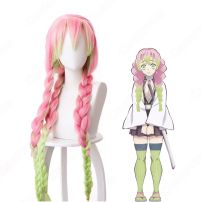 甘露寺蜜璃（かんろじみつり） コスプレウィッグ 『鬼滅の刃（きめつのやいば）』 耐熱かつら cosplay wig 通販(コスプレウィッグ)